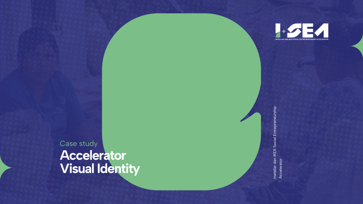 Brand Identity Instellar and IKEA Social Entrepreneurship Accelerator